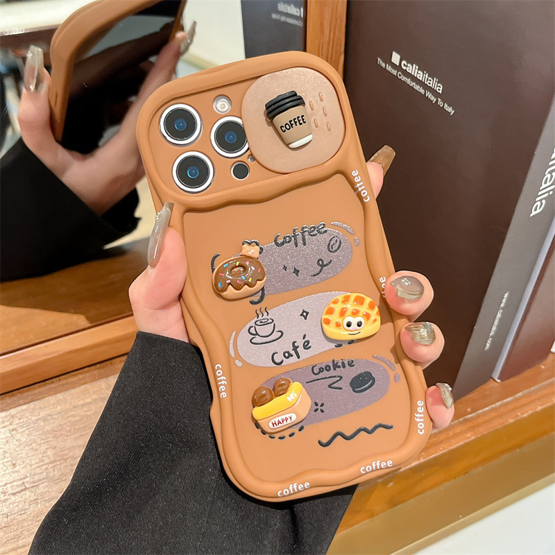 3D Karikatür Ekmek Desenli Bil - Phone Cases That Cover The Camera incelemesi ve fiyatı