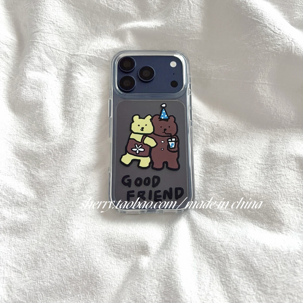 Kore Tarzı Sevimli Sarı ve Kah - Phone Cases Korea incelemesi ve fiyatı