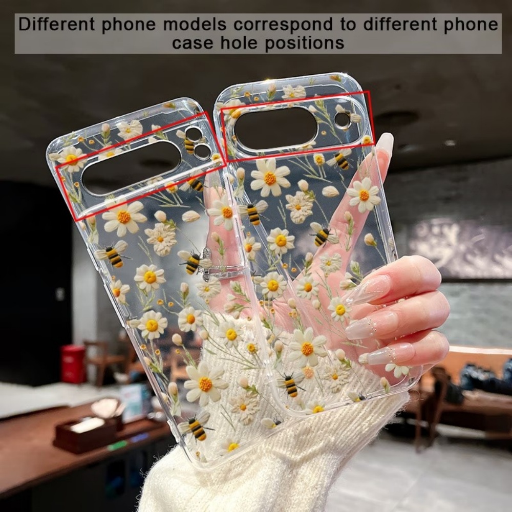 Sevimli Bal Arısı Çiçek Desenl - Phone Cases Google Pixel 7 incelemesi ve fiyatı
