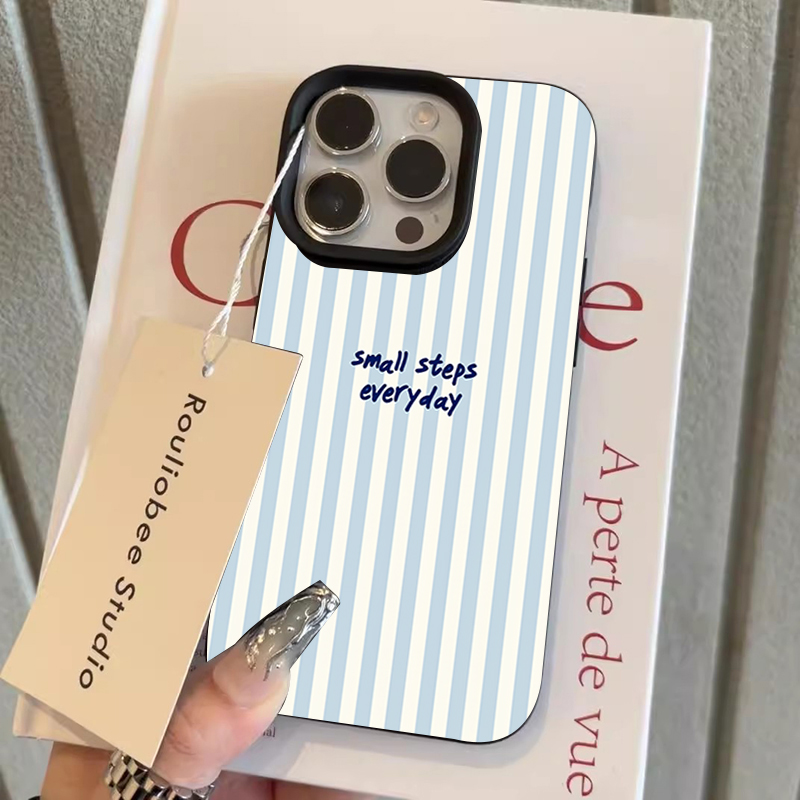 Mavi İngiliz Mavisi Beyaz Çizg - Phone Cases Blue incelemesi ve fiyatı