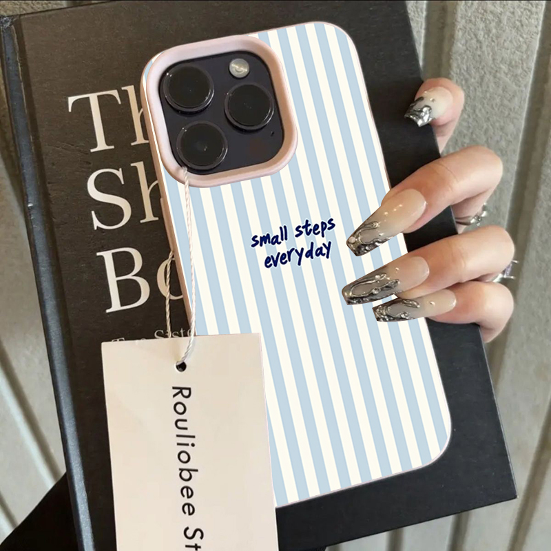 Mavi İngiliz Mavisi Beyaz Çizg - Phone Cases Blue incelemesi ve fiyatı